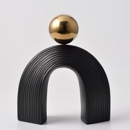 Arch and Ball Desktop Sculpture