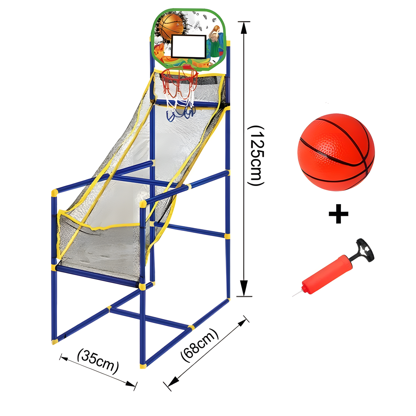 Portable Mini Basketball Return Game