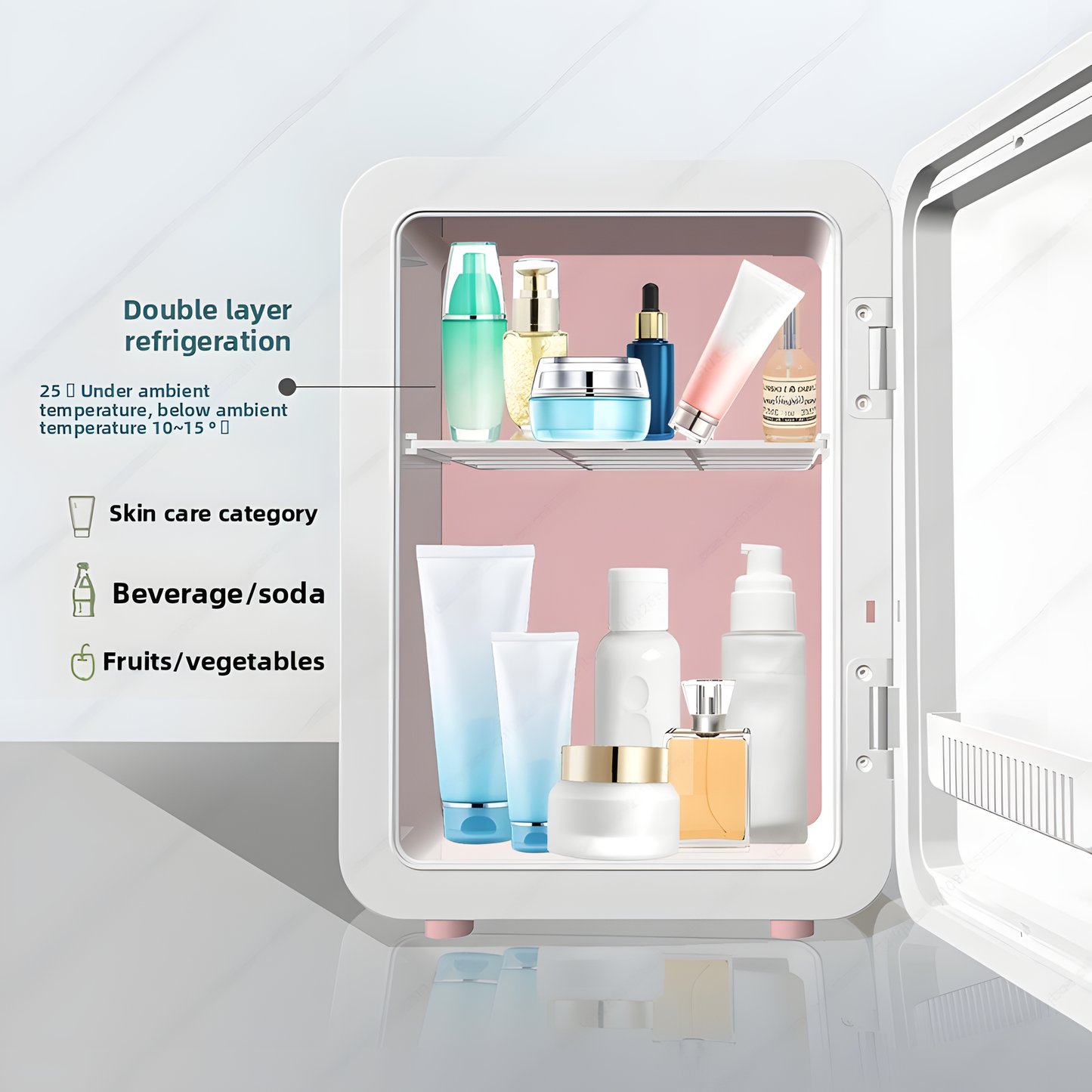 6 L Mirror Car Fridge