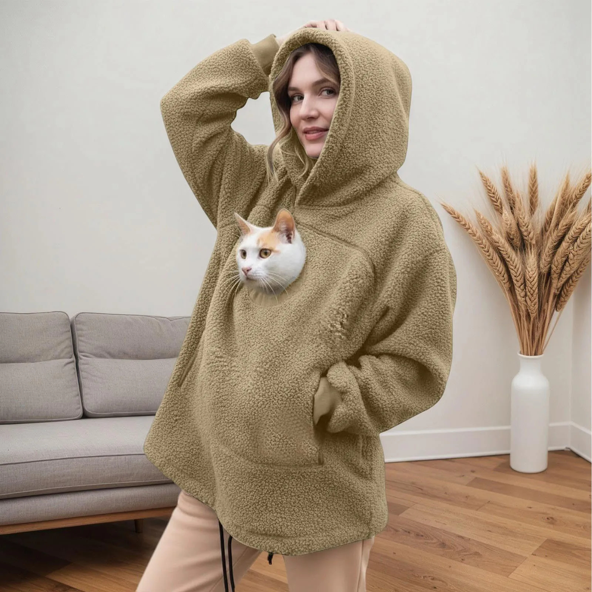Cozy Pet Pouch Hoodie