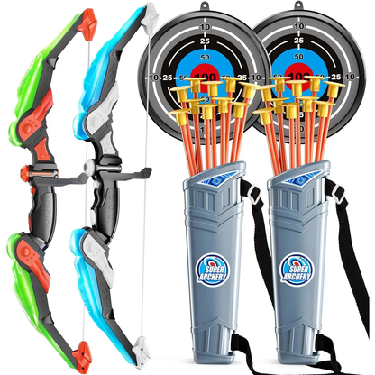 Kids Light-Up Bow and Arrow Set