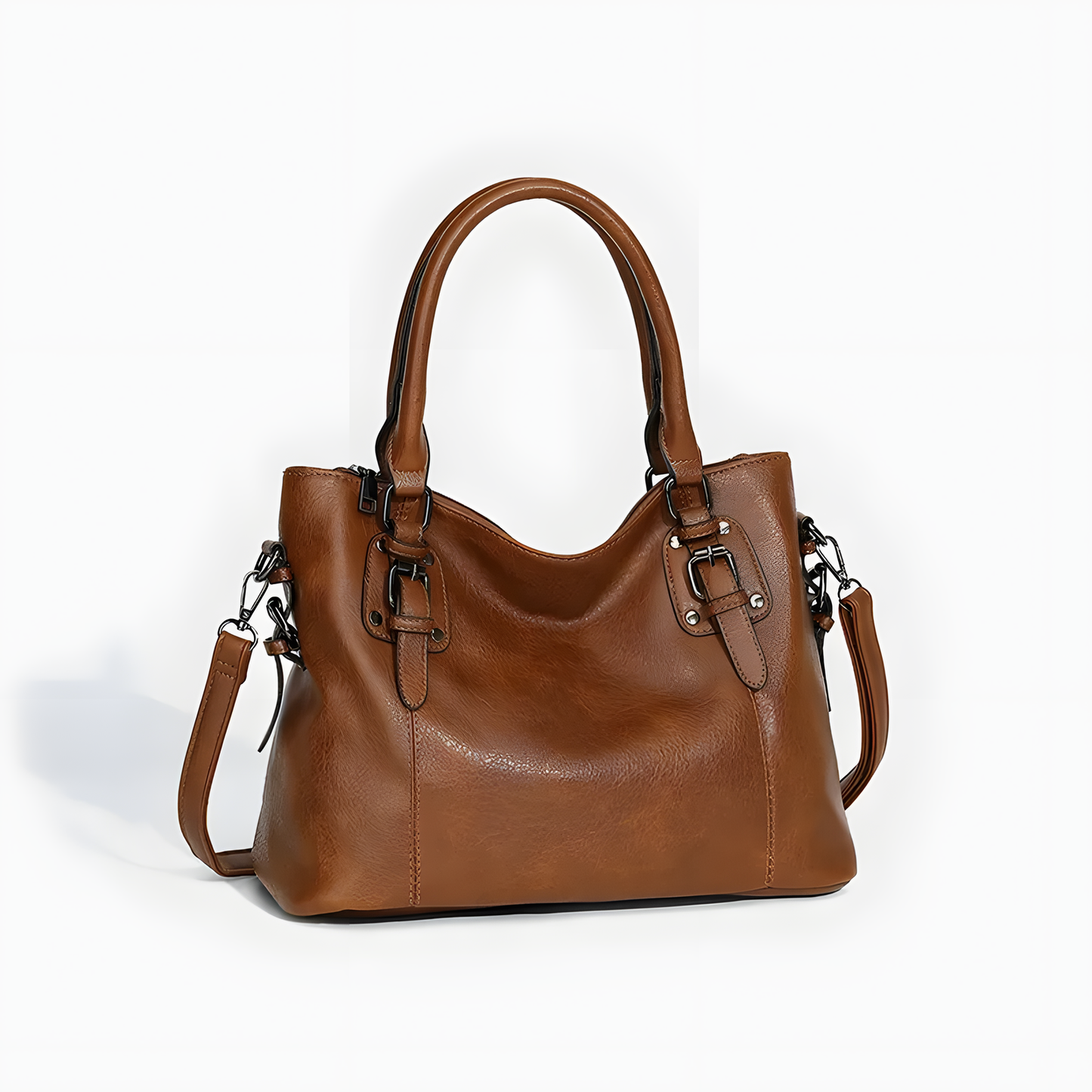 Structured Tote and Crossbody Bag