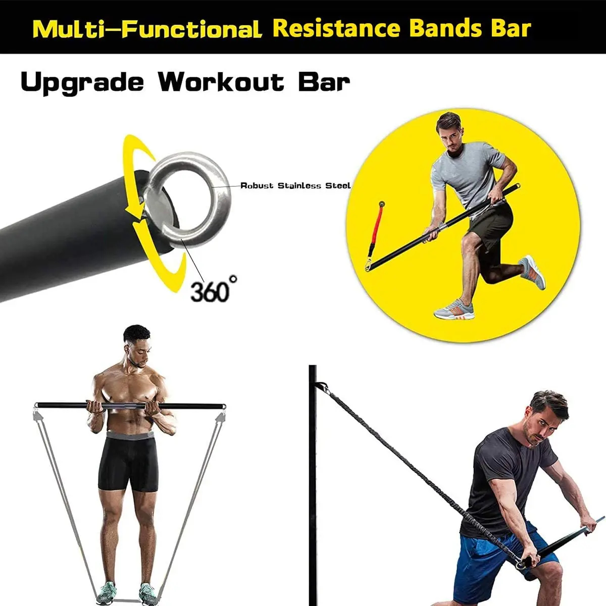 Eleven Piece Resistance Band Set