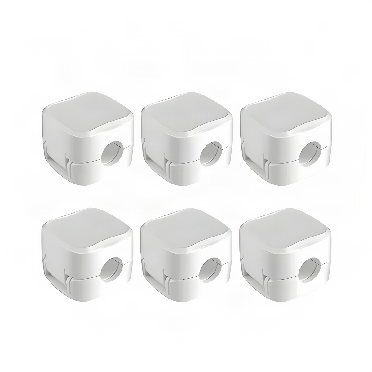 6-Pack Magnetic Cable Clips