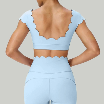 High Waist Three Quarter Yoga Pants