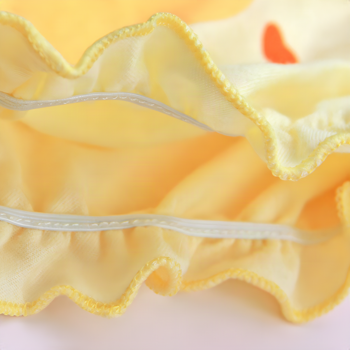 Ruffled Cotton Baby Bloomers