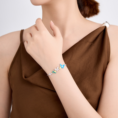 Butterfly Charm Bracelet