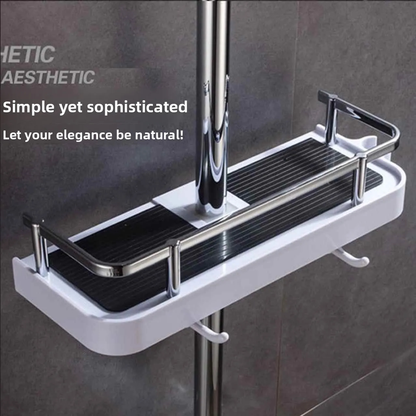 Shower Rail Storage Tray
