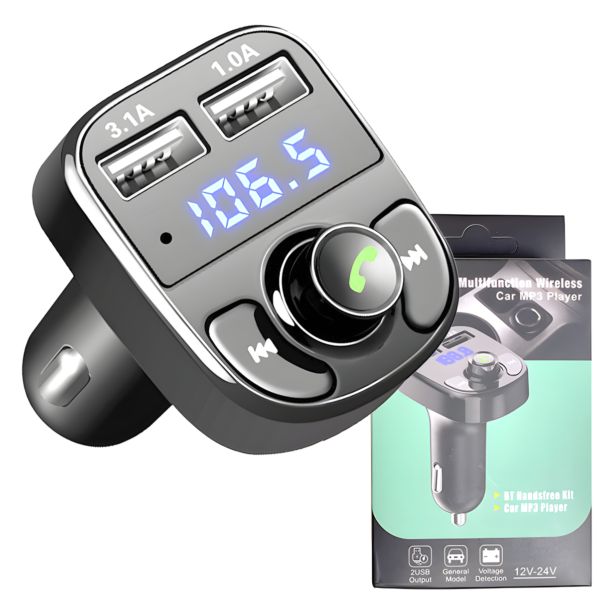 Bluetooth FM Car Receiver