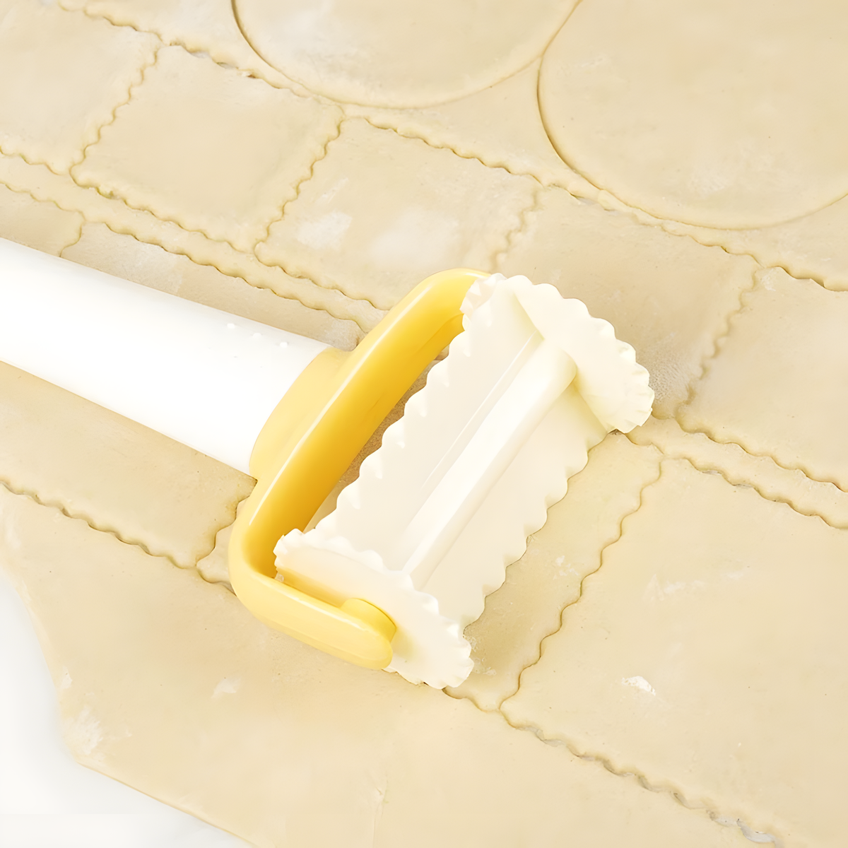 Three-Piece Pastry Cutter and Roller Set