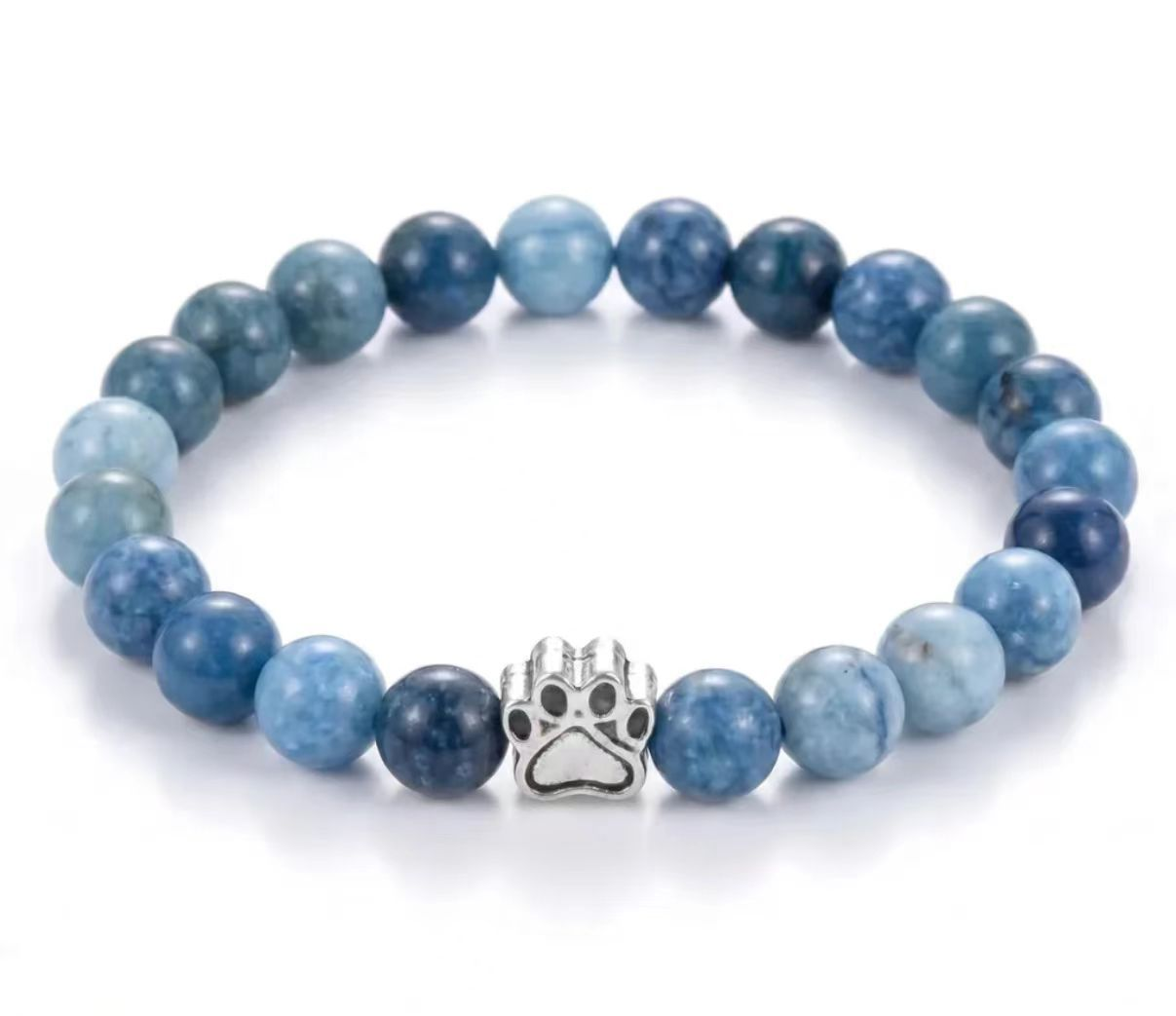 Dog Paw Bead Bracelet