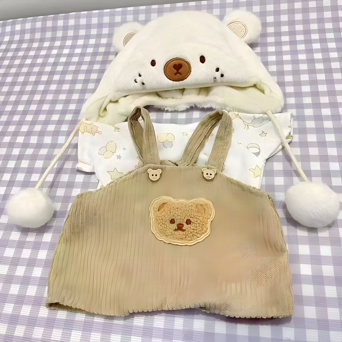 Dress-Up Teddy Bear and Outfits