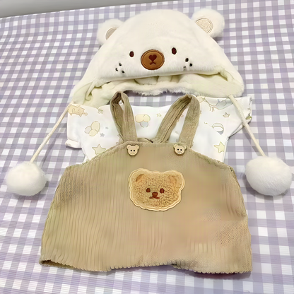 Dress-Up Teddy Bear and Outfits