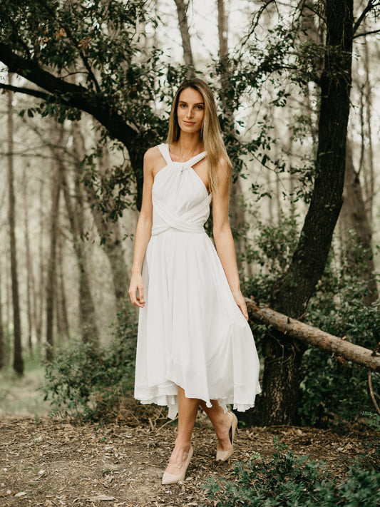 MIDI DRESS BRIDE-0