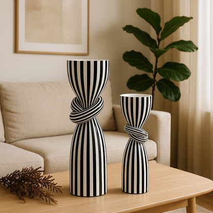 Zebra Ljusstake