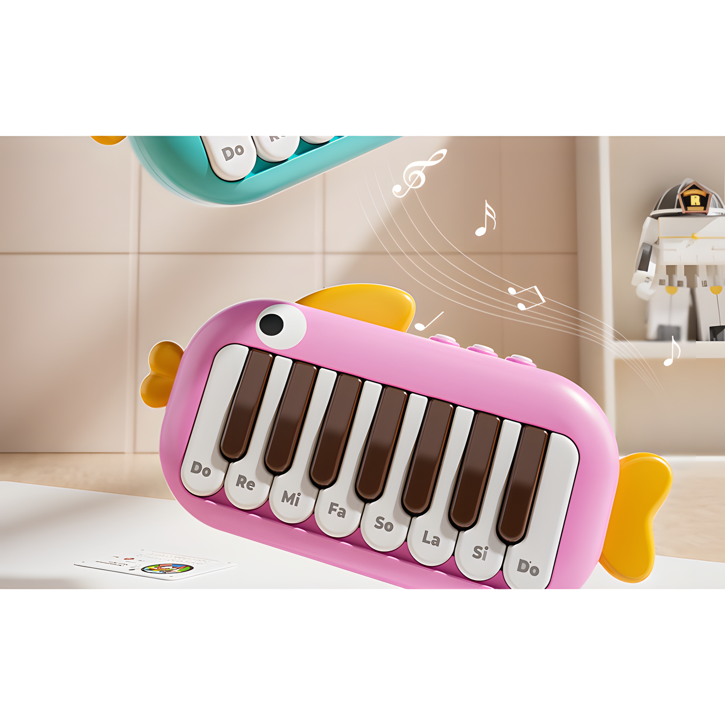 Fish-Shaped Pocket Piano