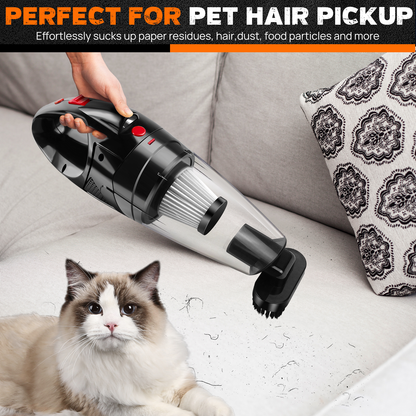 Cordless Car Vacuum with Charging Cable