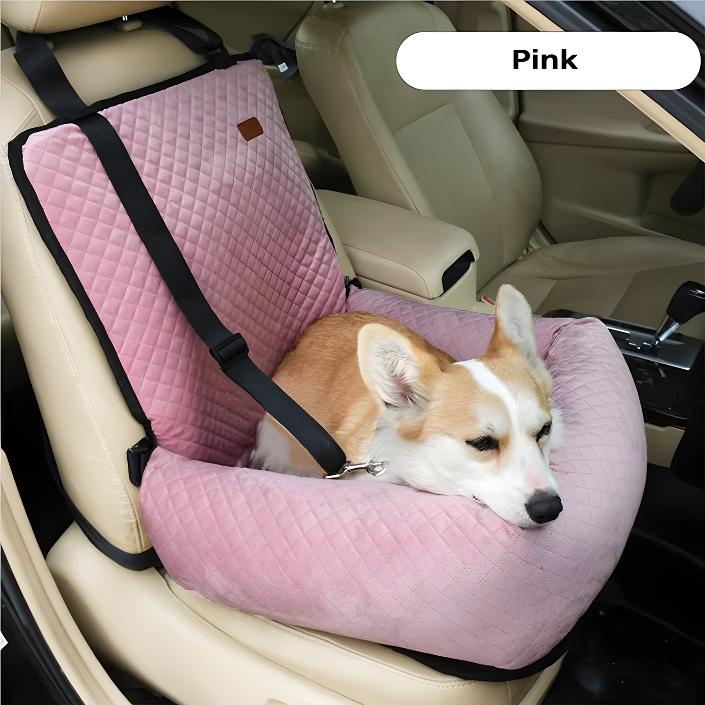 Removable Dog Car Seat Bed