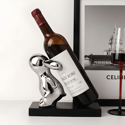 Rabbit Ceramic Wine Rack