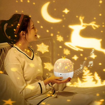 Star Projector Music Lamp