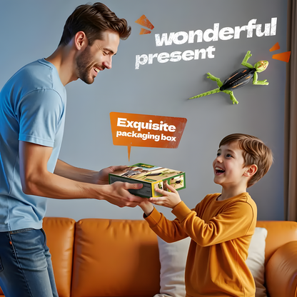 Wall-Climbing Lizard RC Toy