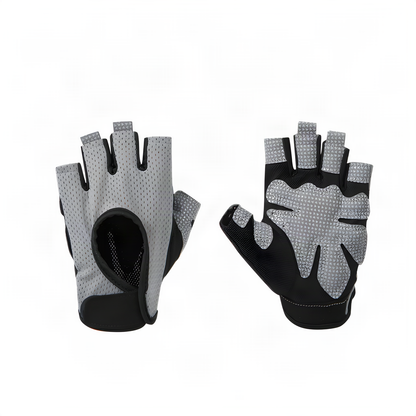 Padded Half-Finger Workout Gloves