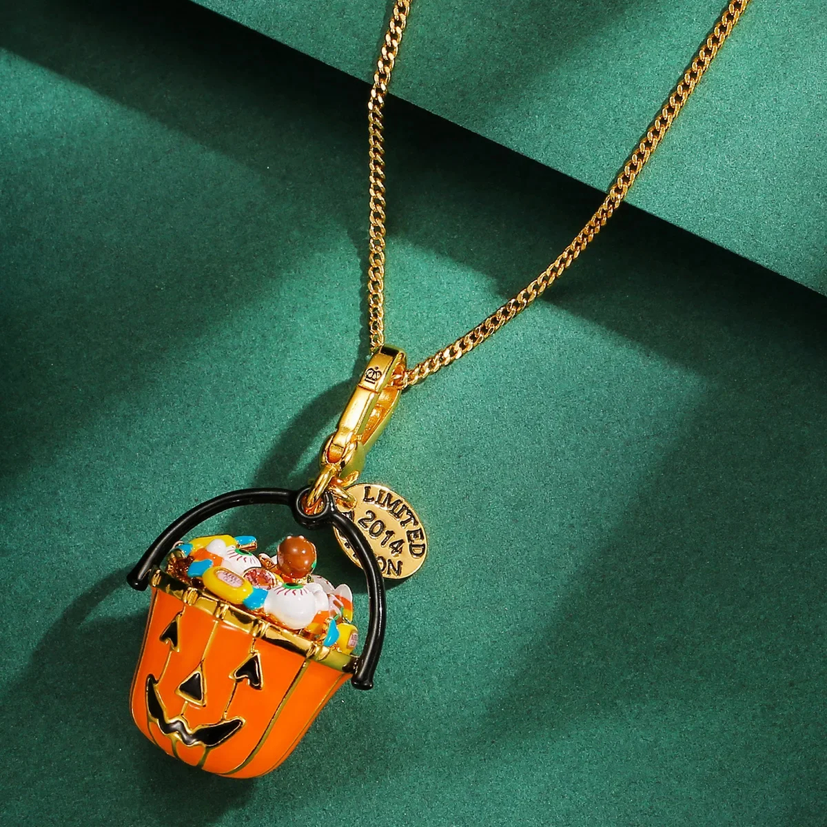Pumpkin Pendant Necklace