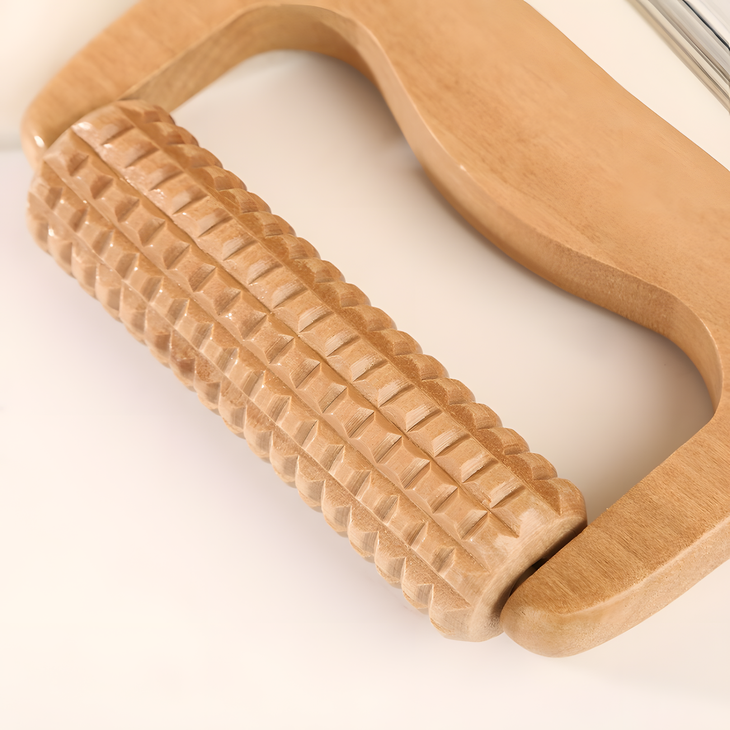 Wooden Roller Leg Massager