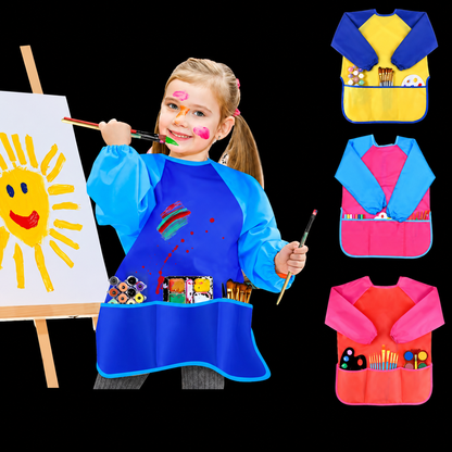 Children's Long-Sleeved Art Smock