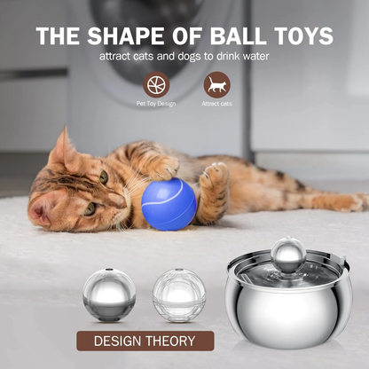 Stainless Steel Pet Water Fountain