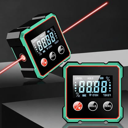 Dual-Laser Digital Angle Gauge