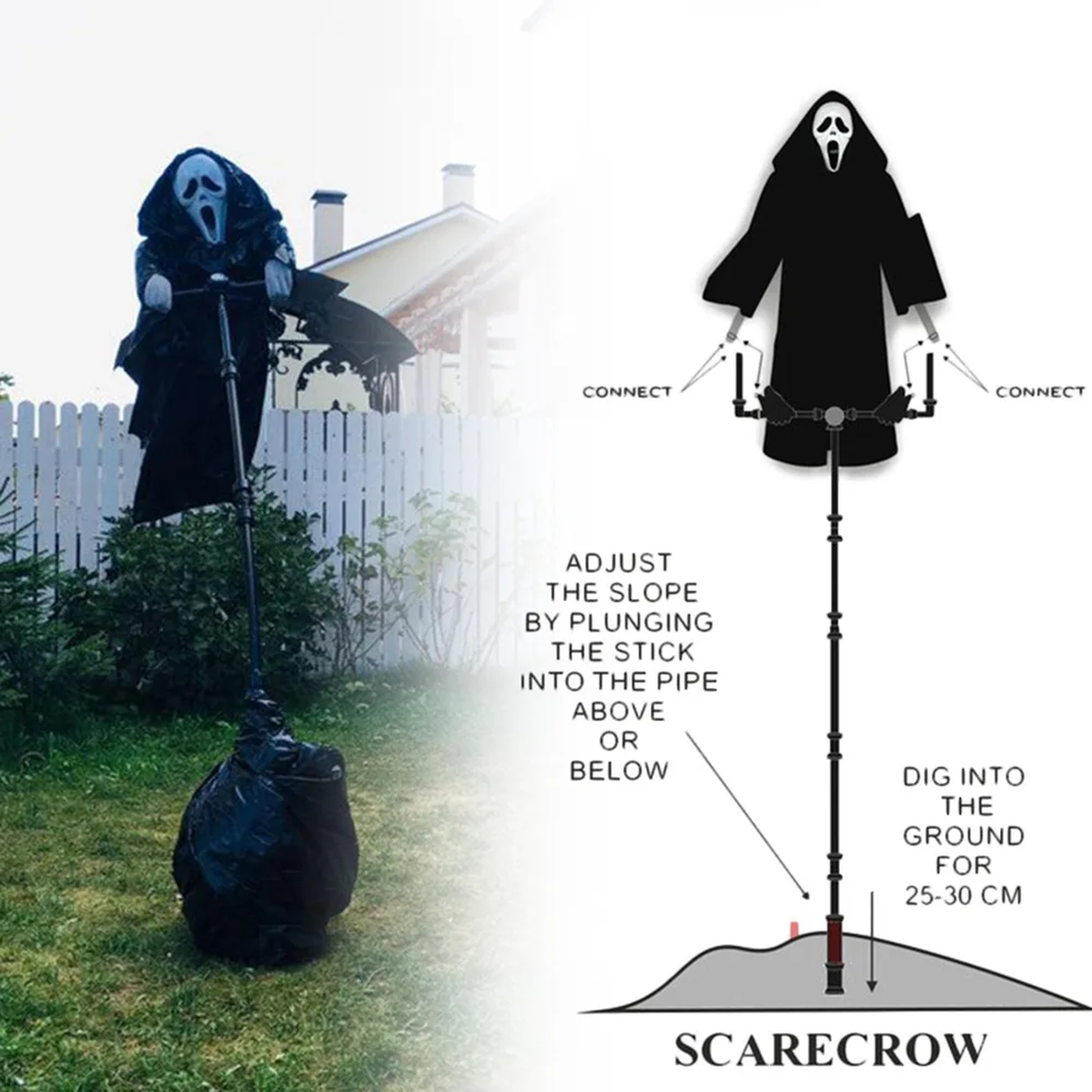 Hanging Scarecrow Decoration