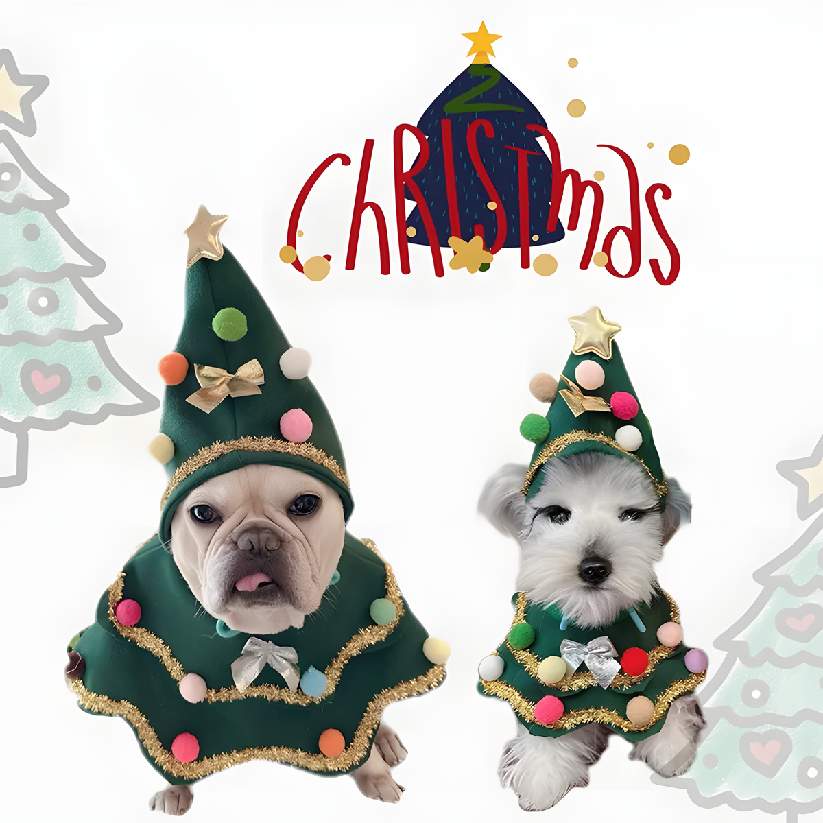 Christmas Pet Scarf