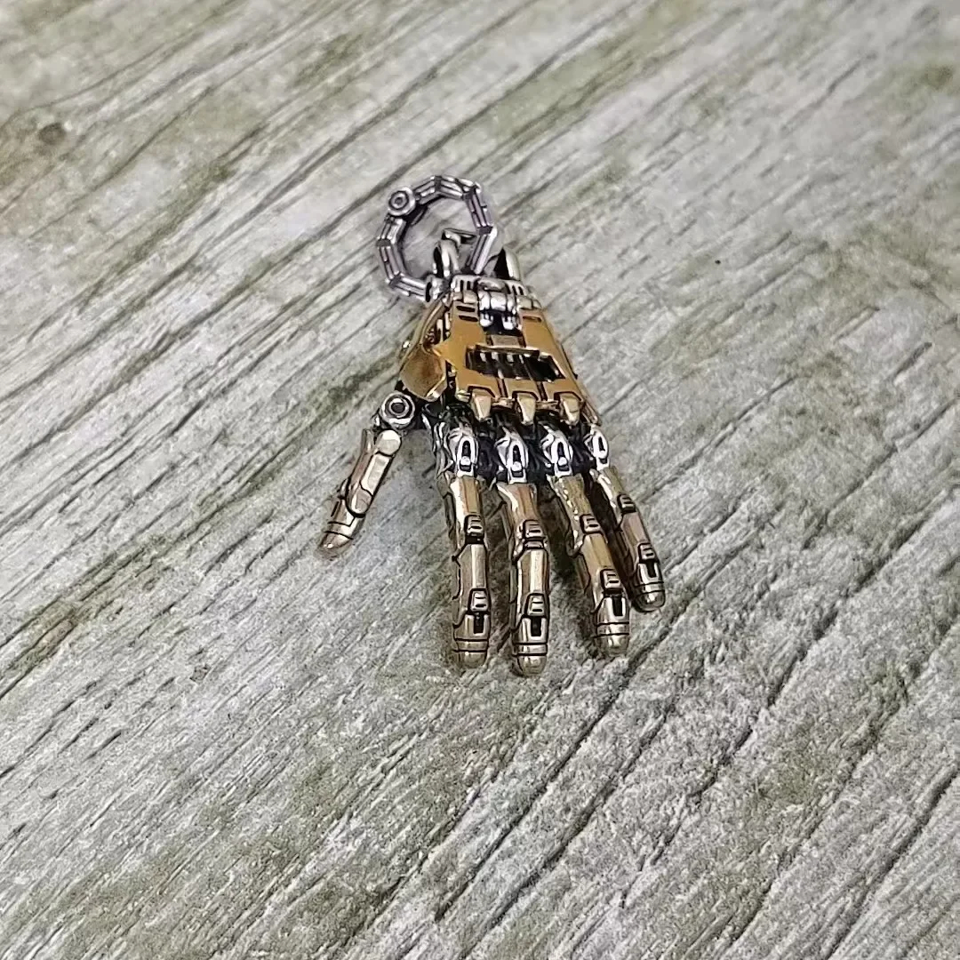 Mechanical Hand Pendant Necklace