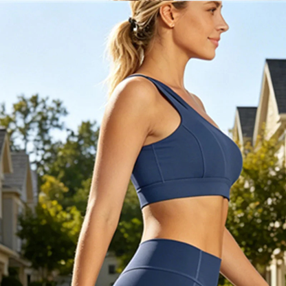 One-Shoulder Sports Bra