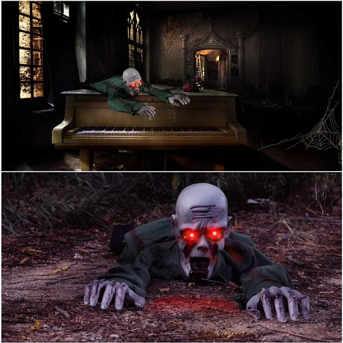 Crawling Zombie for Halloween