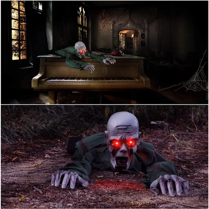 Crawling Zombie for Halloween