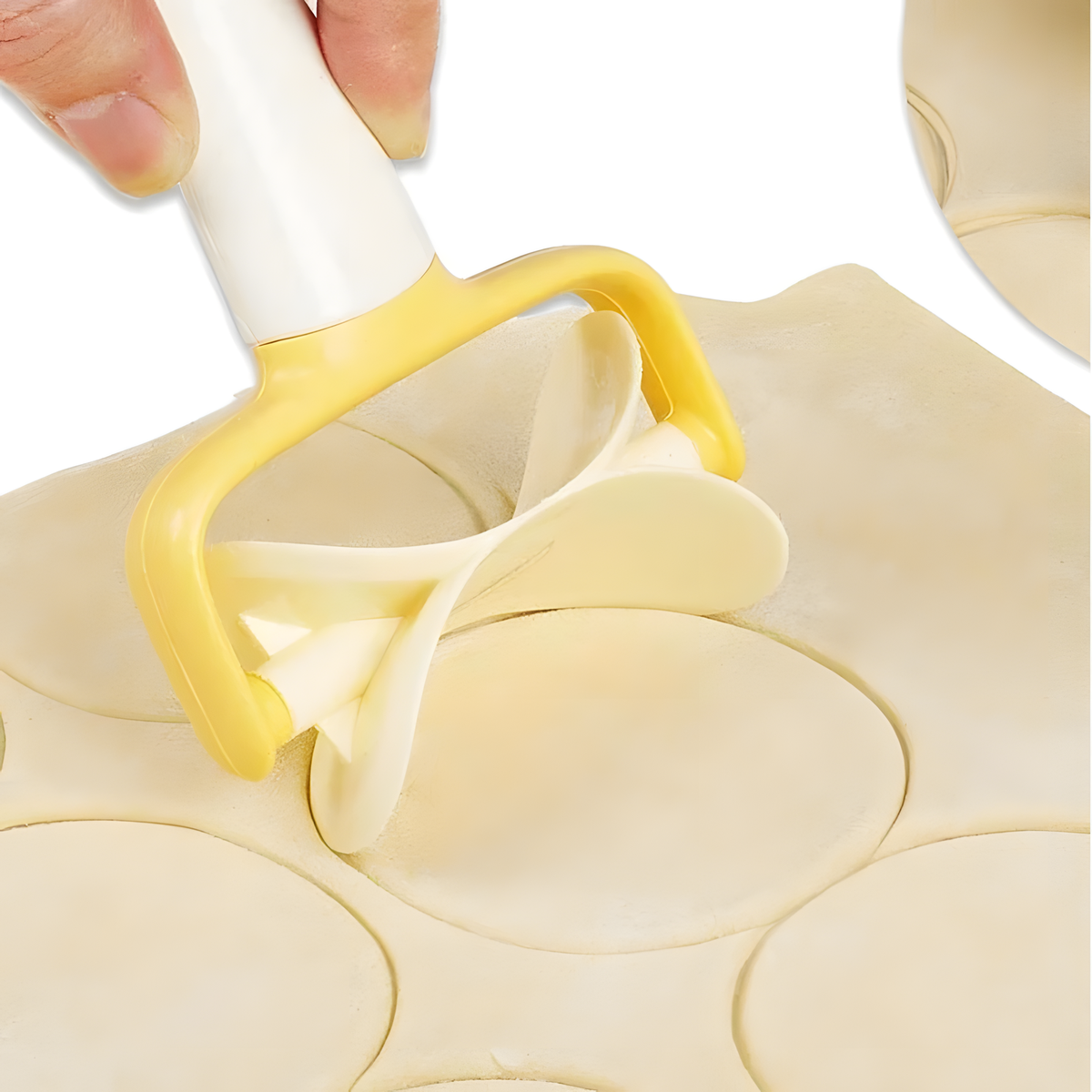 Three-Piece Pastry Cutter and Roller Set