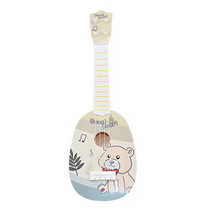 Animal Print Four-String Toy Ukulele