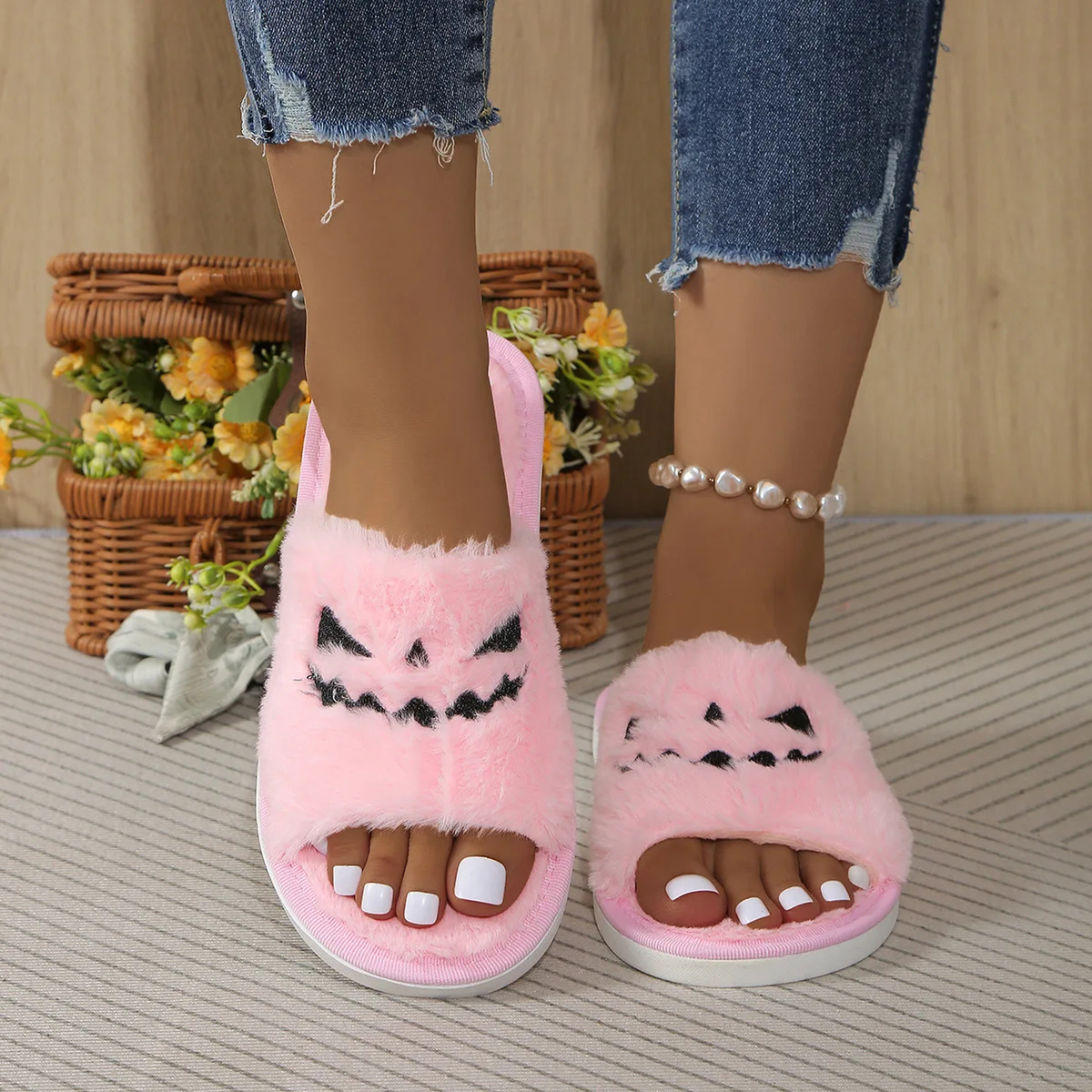 Halloween Plush Slippers