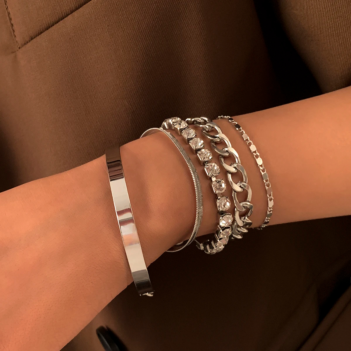 Layered Bracelet Set