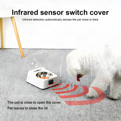 Sensor Lid Pet Food Bowl
