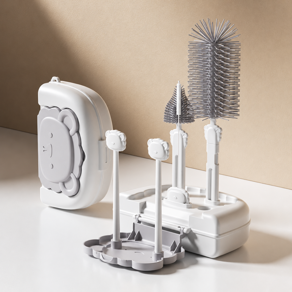 Portable Bottle Brush Kit