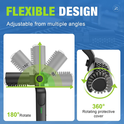 Rechargeable Grill Cleaning Brush