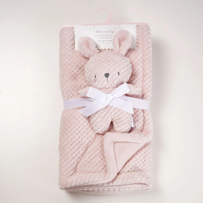 Cartoon Flannel Baby Blanket
