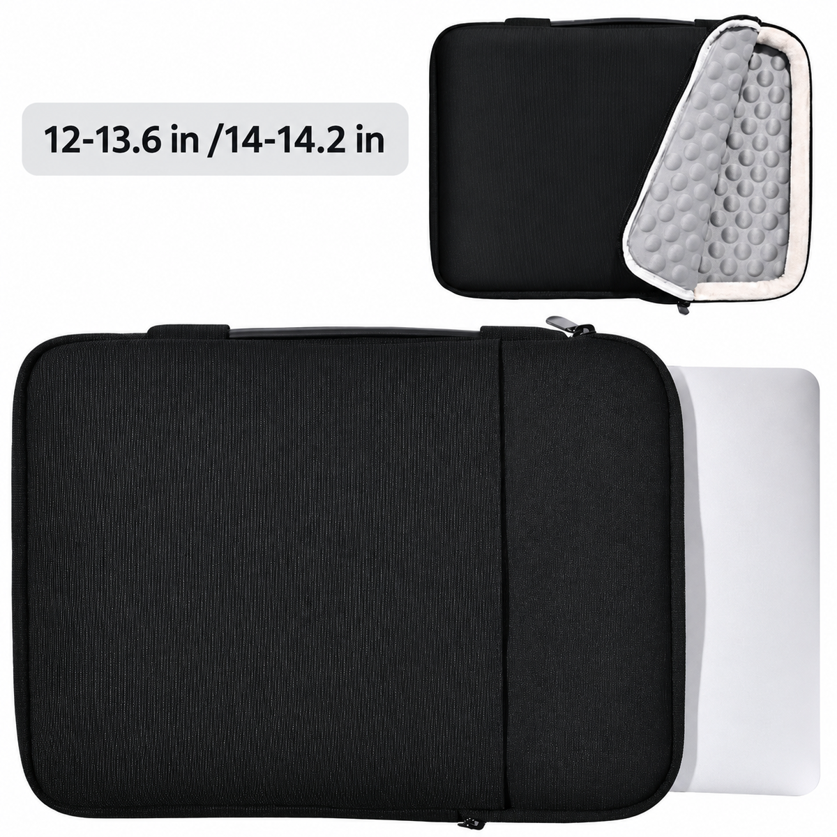 Padded Laptop Sleeve with Luggage Strap