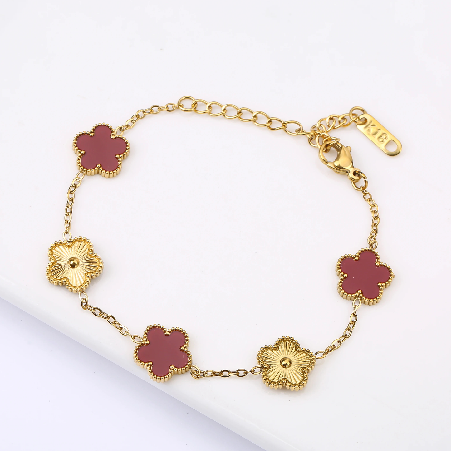 Four-Leaf Clover Bracelet