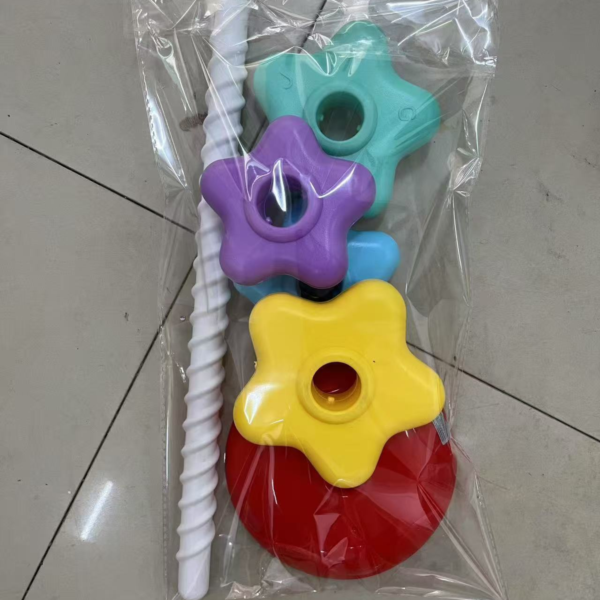 Rainbow Stacking Tower Toy