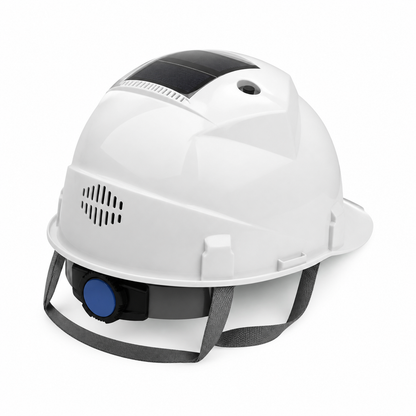 Solar Cooling Fan Helmet