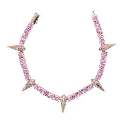 Crystal Spike Bracelet